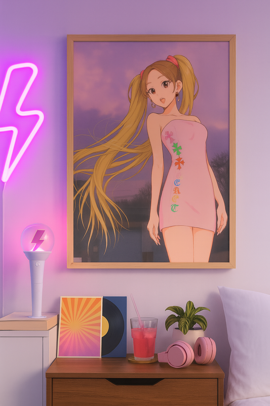 Biasfile: Nayeon Sunset Bloom Print