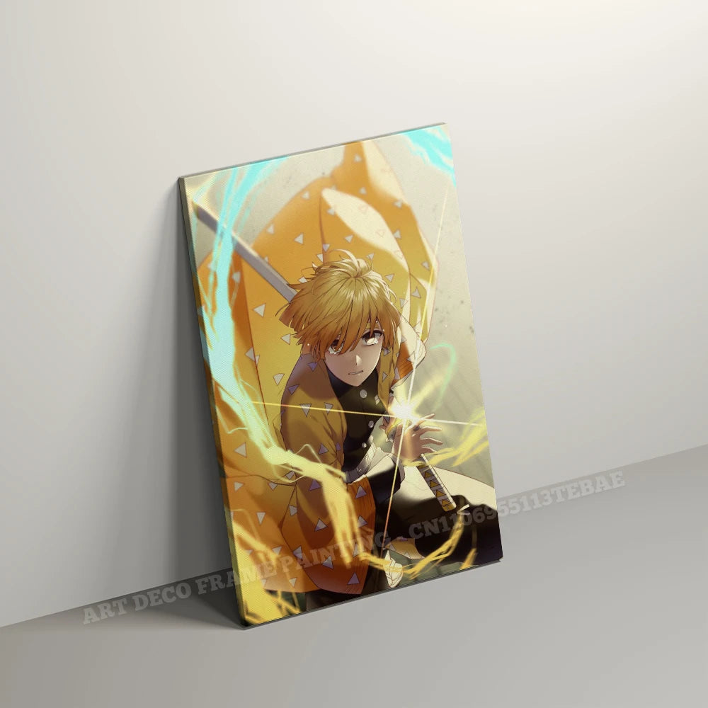 Anime Wall Artwork Home Decor Painting HD Print Modern Posters Canvas Picture For Demon Slayer:Kimetsu No Yaiba Character Gift