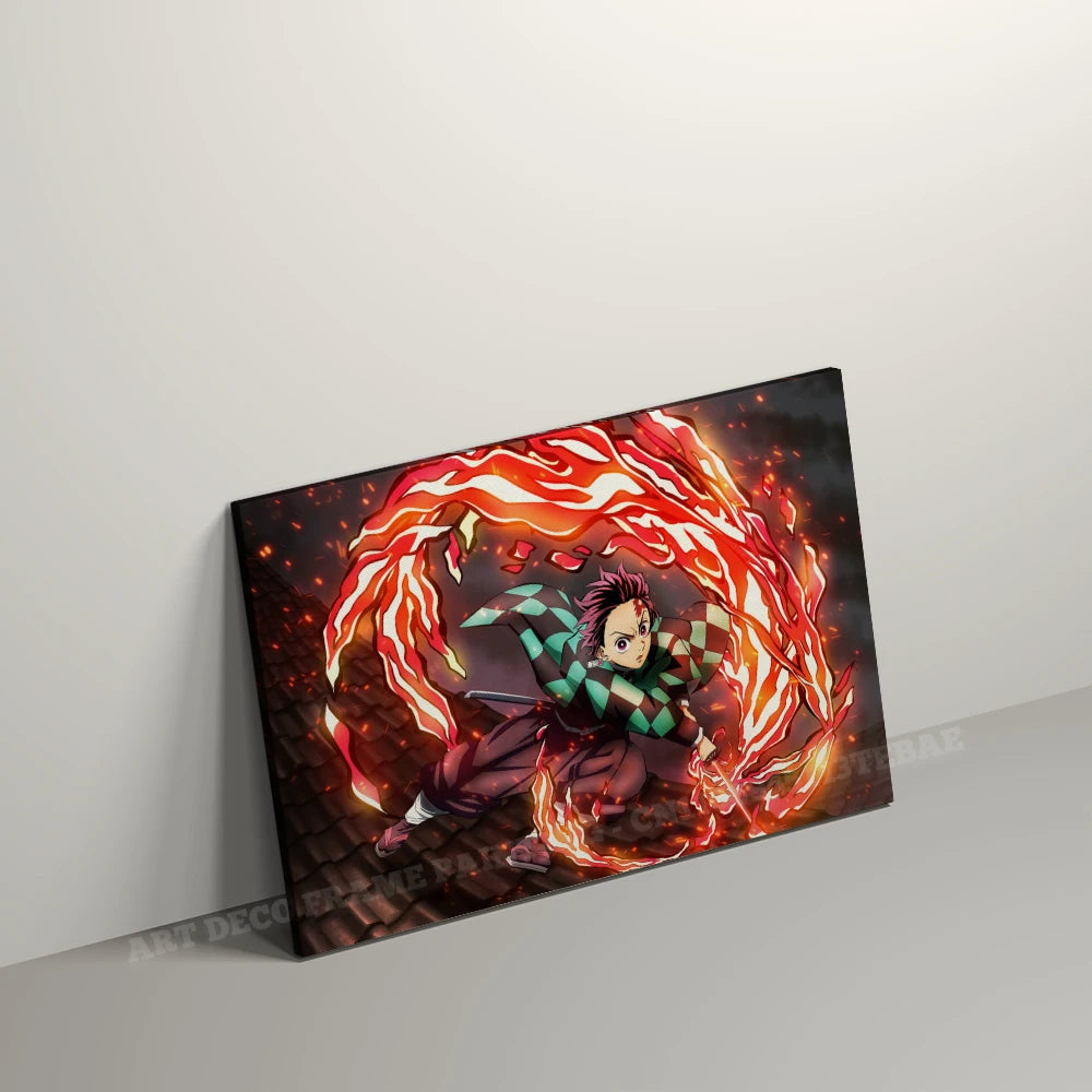 Anime Wall Artwork Home Decor Painting HD Print Modern Posters Canvas Picture For Demon Slayer:Kimetsu No Yaiba Character Gift