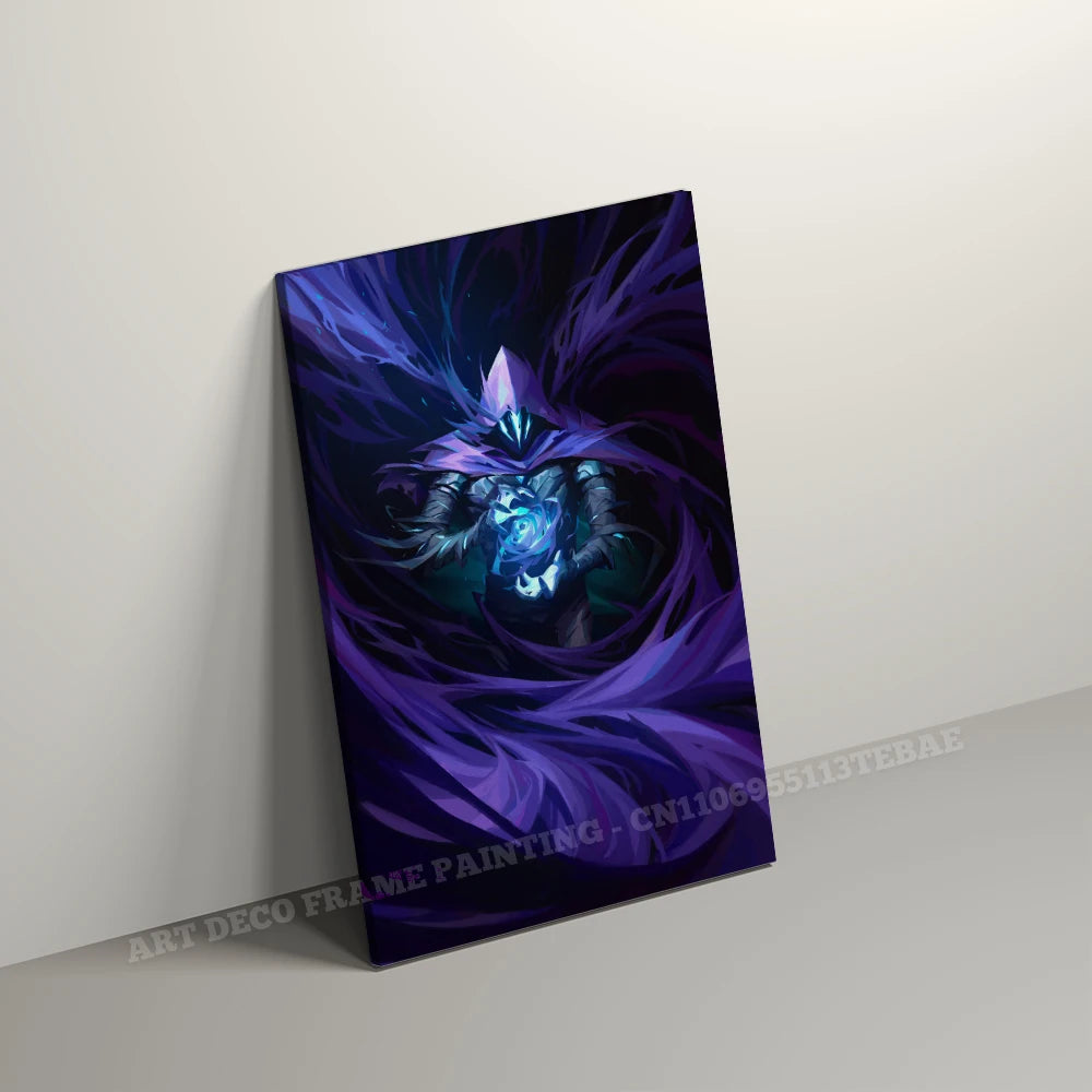 Valorant With Frame Decor Pictures Hot Game Anime Canvas Wall Artwork Paintings Printed Poster Living Room Home Decoration Mural