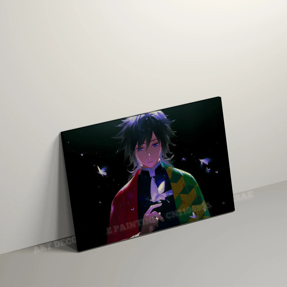 Anime Wall Artwork Home Decor Painting HD Print Modern Posters Canvas Picture For Demon Slayer:Kimetsu No Yaiba Character Gift