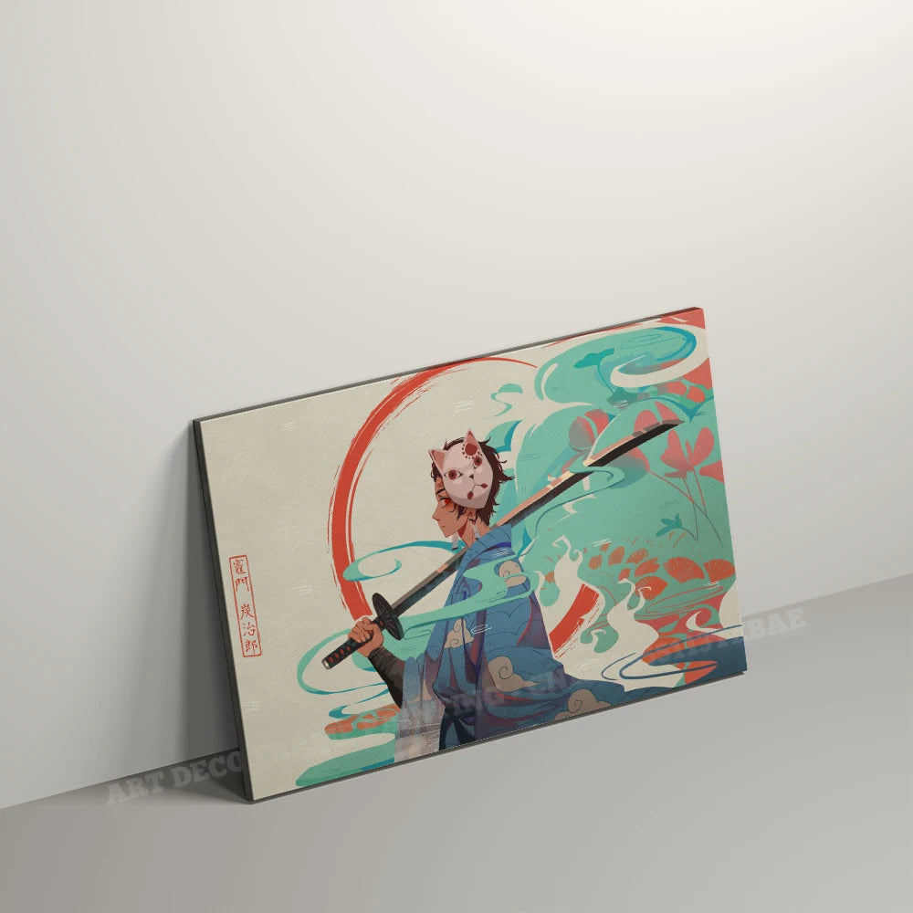Anime Wall Artwork Home Decor Painting HD Print Modern Posters Canvas Picture For Demon Slayer:Kimetsu No Yaiba Character Gift
