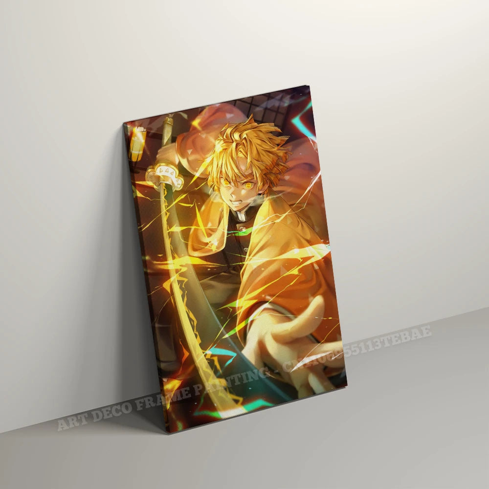Anime Wall Artwork Home Decor Painting HD Print Modern Posters Canvas Picture For Demon Slayer:Kimetsu No Yaiba Character Gift