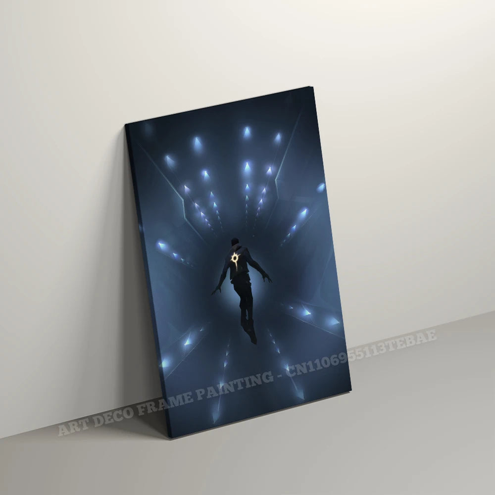 Valorant With Frame Decor Pictures Hot Game Anime Canvas Wall Artwork Paintings Printed Poster Living Room Home Decoration Mural