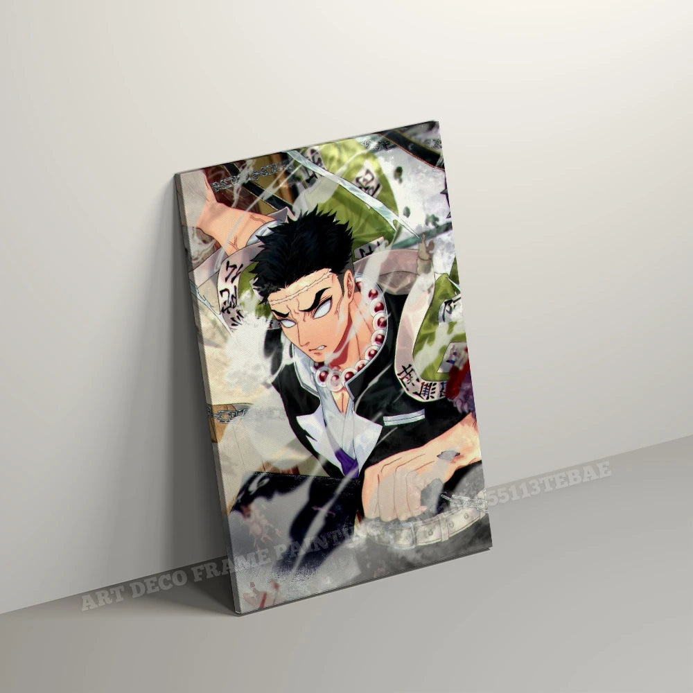 Anime Wall Artwork Home Decor Painting HD Print Modern Posters Canvas Picture For Demon Slayer:Kimetsu No Yaiba Character Gift