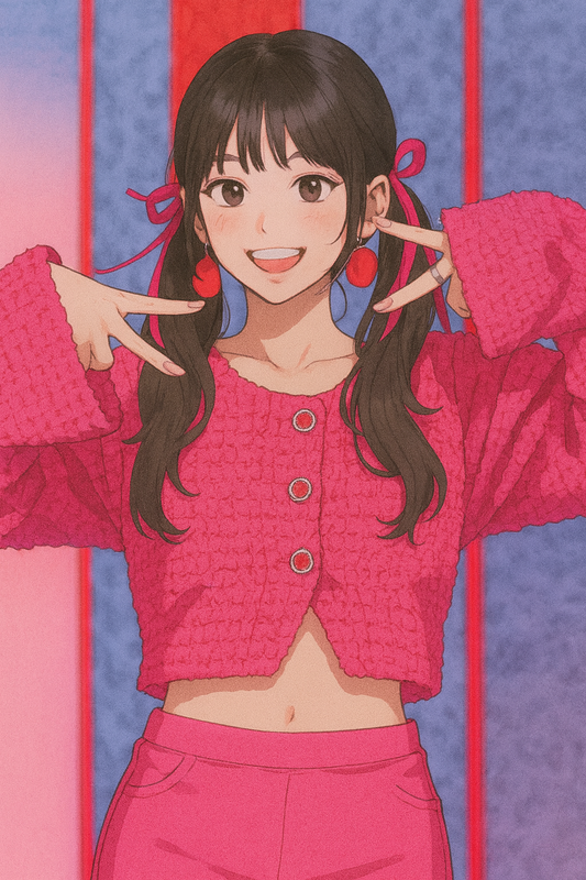 Biasfile: Momo Bubblegum Sign Print