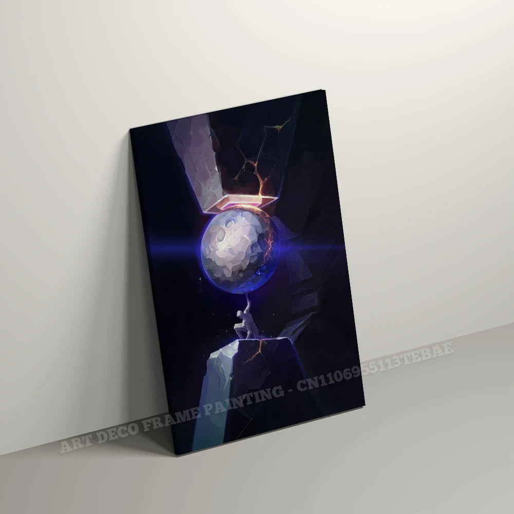 Valorant With Frame Decor Pictures Hot Game Anime Canvas Wall Artwork Paintings Printed Poster Living Room Home Decoration Mural