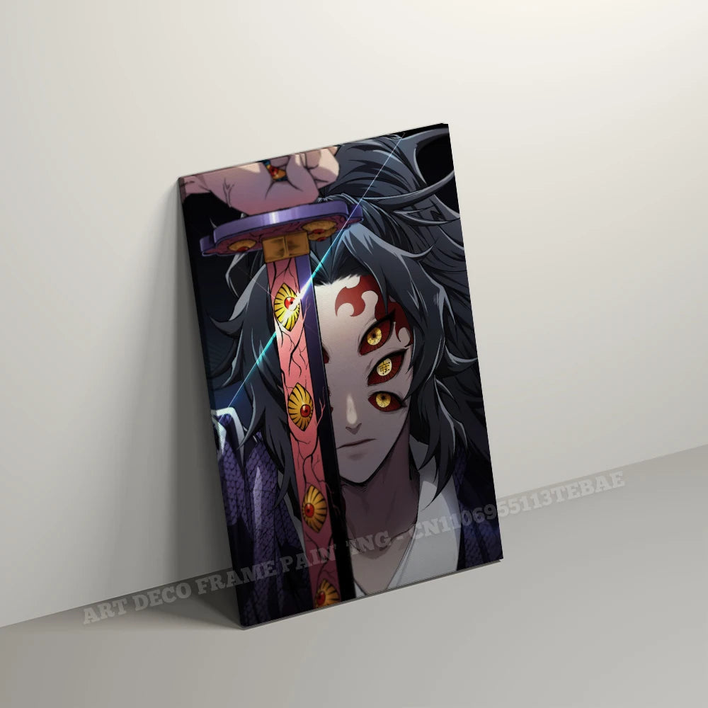 Anime Wall Artwork Home Decor Painting HD Print Modern Posters Canvas Picture For Demon Slayer:Kimetsu No Yaiba Character Gift