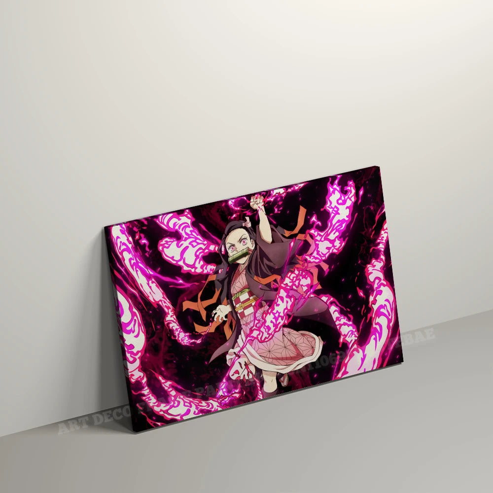 Anime Wall Artwork Home Decor Painting HD Print Modern Posters Canvas Picture For Demon Slayer:Kimetsu No Yaiba Character Gift