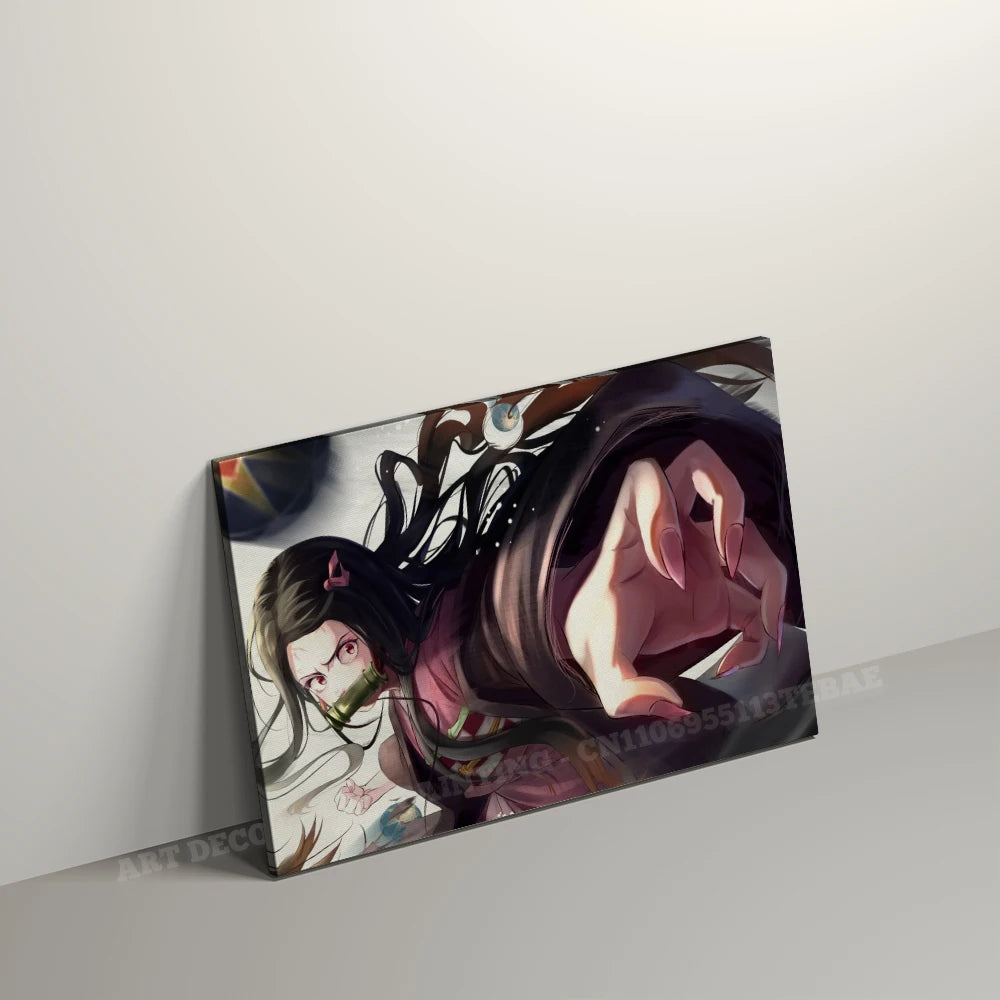 Anime Wall Artwork Home Decor Painting HD Print Modern Posters Canvas Picture For Demon Slayer:Kimetsu No Yaiba Character Gift