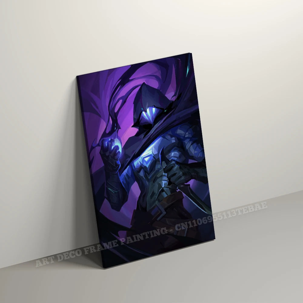 Valorant With Frame Decor Pictures Hot Game Anime Canvas Wall Artwork Paintings Printed Poster Living Room Home Decoration Mural