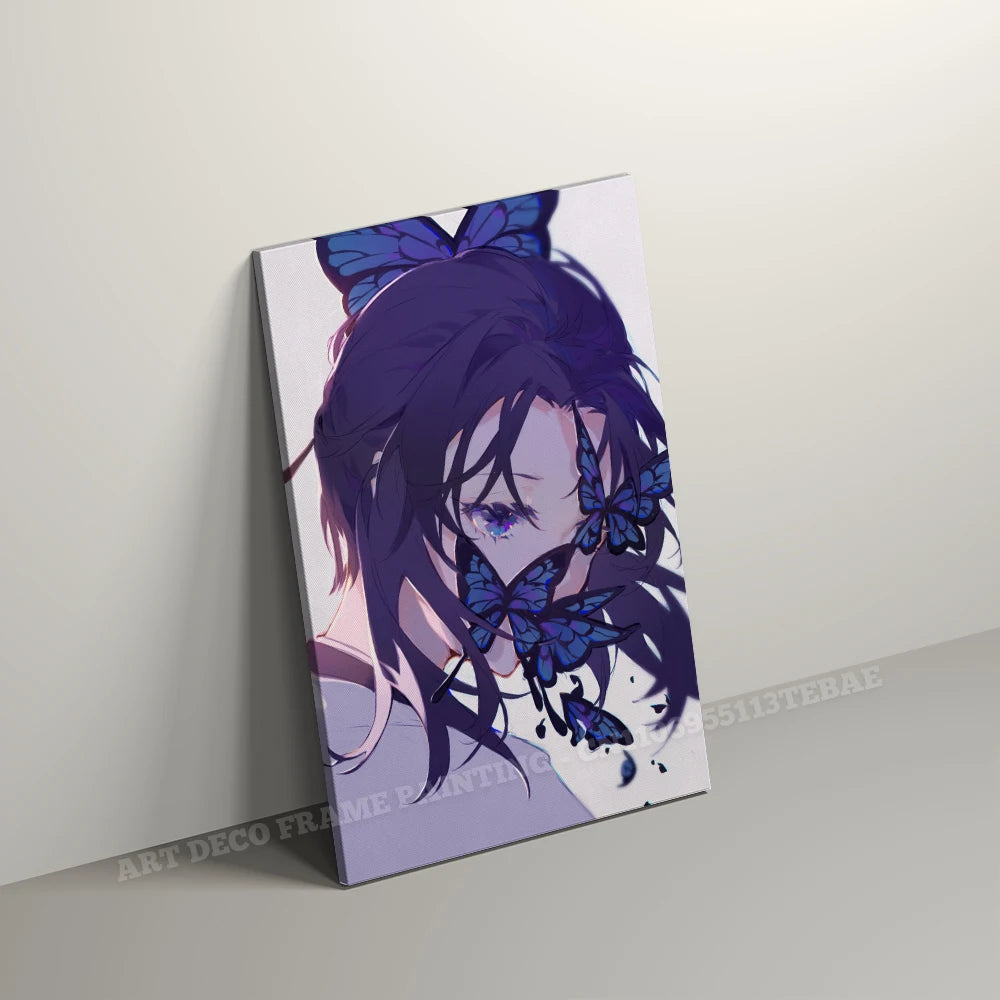 Anime Wall Artwork Home Decor Painting HD Print Modern Posters Canvas Picture For Demon Slayer:Kimetsu No Yaiba Character Gift